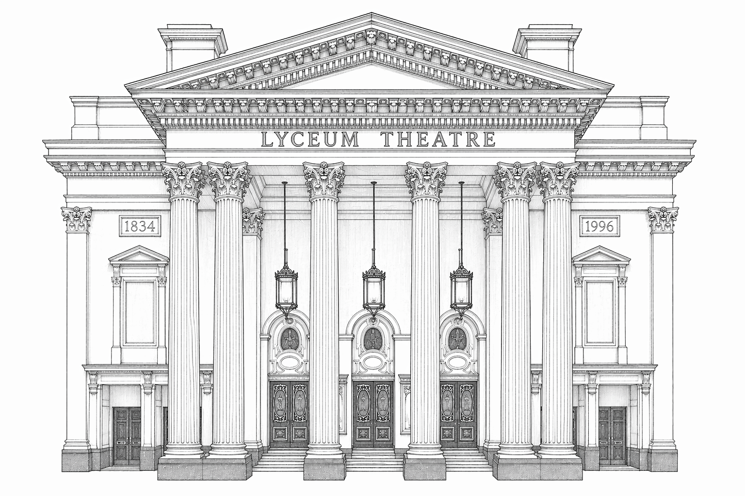 Theatre drawing