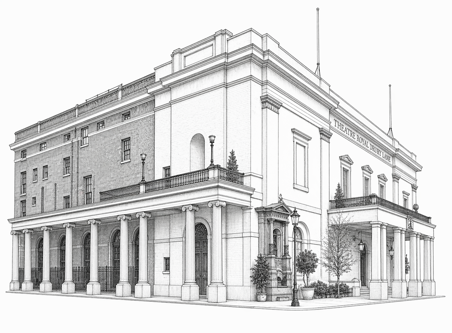 Theatre drawing